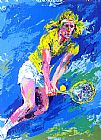 Leroy Neiman Bjorn Borg painting